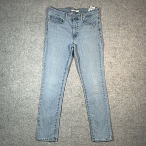 Levi's 312 Shaping slim Denim Jeans Women's 30x30(30x28) Blue Light washed